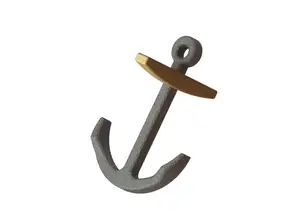 Old anchor ship