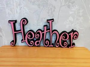 CURLY FONT ***HEATHER***