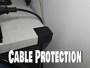 Protector de cables traseros de mesa