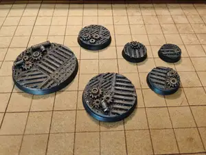 Industrial / Tech Bases - DnD 40K TTRPG - 7 sizes