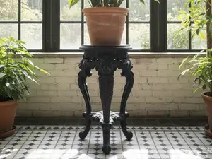 Neo-Gothic Royal Plant Stand