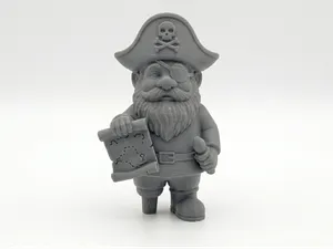 Pirate garden gnome