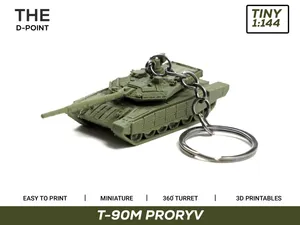 T-90M Mini Tank | 1:144 Scale