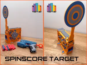 SpinScore Target - Best Nerf Target!