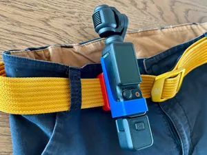 DJI Osmo Pocket 3 Belt Clip Mount quick release