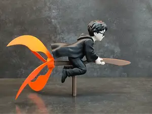 Wizard Broom - Wind Spinner