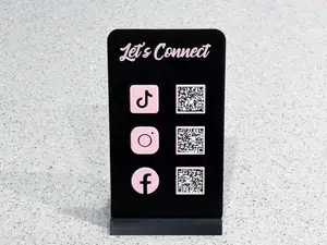 Customizable QR Connect Sign