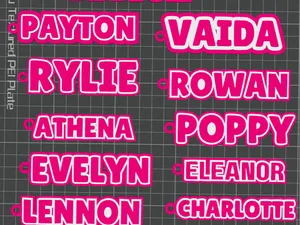 Name KeyChains