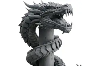 Epic Dragon Controller Stand | PS5 Gamepad Holder