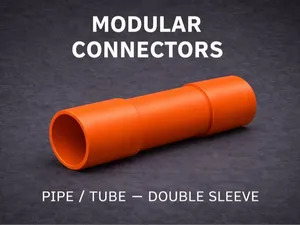 Customizable Pipe / Tube (Double Sleeve)