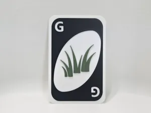 'Touch Grass' Card