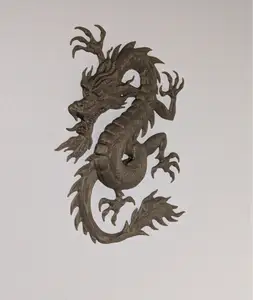 Bas-Relief Dragon Applique