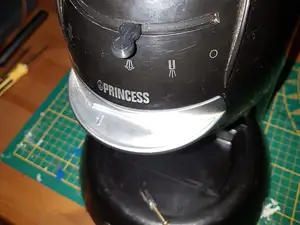 repair closing handle for princess senseo machine