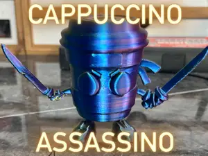 Capuchino Assassino - Brainrot - POP style