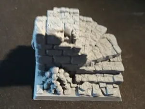 Hero Quest - Stairs with skulls