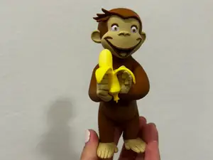 George the Monkey Figurine – 3D Printable Model