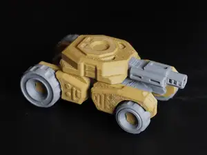 Outrider Tank - Model Kit