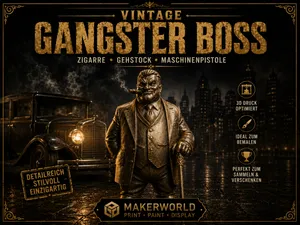 Vintage Gangster Boss