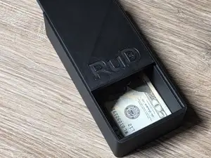 Properly Designed Cash Box for USD NO SUPPORT