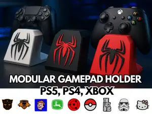 Customizable Controller Stand–PS5/Xbox/Switch Pro