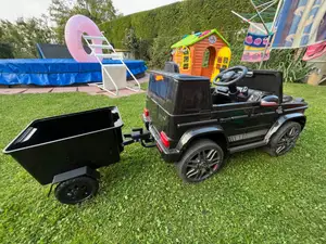 Trailer for children's electric car