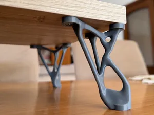 Topology Optimized Universal Stand (PC & Shelves)