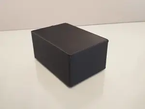 Travel card game box with sliding lid