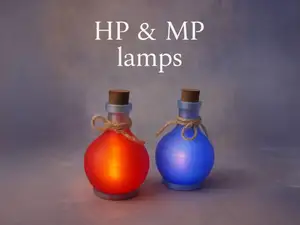 Health and Mana potion lamps (HP & MP lamps)