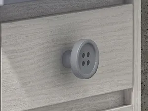 Sewing button cabinet/drawer knob