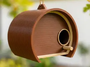 Modern Nesting Capsule - Birdhouse