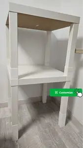 IKEA LACK riser customizable table leg extension