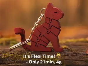 Flexi Cat - Keychain