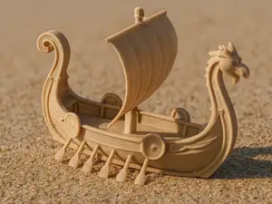 Drachen-Kampf-Boot der Nordmeere