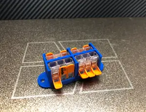 Wago 221 AWG 24-12 Connector modular mount for 3x