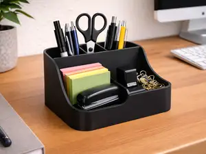 Schreibtisch-Organizer mit Stiftehalter & Ablage