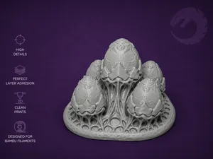 Tyranid Brood Cluster – Bio-Organic Spawning Nest