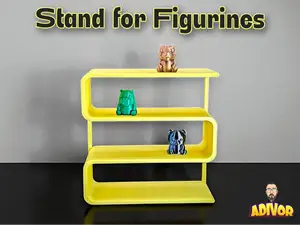 Parametric Modern Stand for Figurines and gadgets