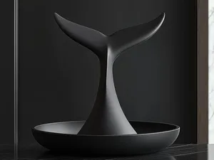 Whale Tail Jewelry Holder