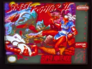 Street Fighter II Color Litho