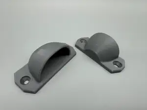 Miniatur Griffe für Balkontür, Kisten etc.