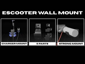 ESCOOTER WALL MOUNT – Complete Mounting Solution