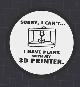 sorry i can't i have plans with my 3d printer Coaster Untersetzer