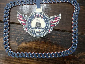 Don’t Tread On Me Cuban Hype Chain