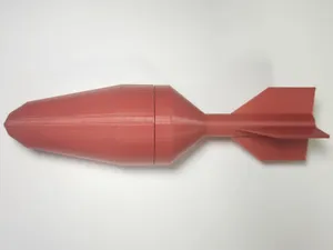 Potato Cannon Finned Projectile