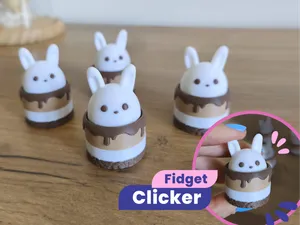 Choco Bunny Fidget Clicker 
