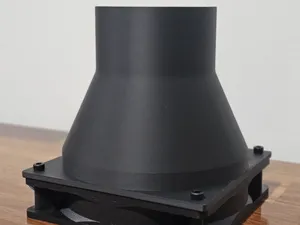 80mm PC Fan Adapter Ducting - Sizes & Customize