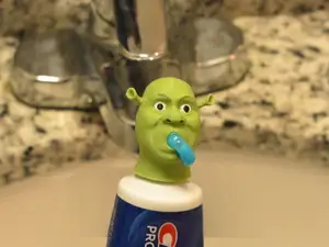 Shrek Toothpaste Topper