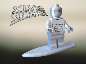 Silver Surfer * 500% Edition * Brixx Figur