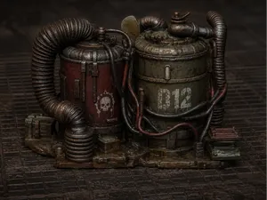 Zone mortalis chem vats - necromunda terrain