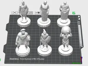 Greek Themed Chess Set